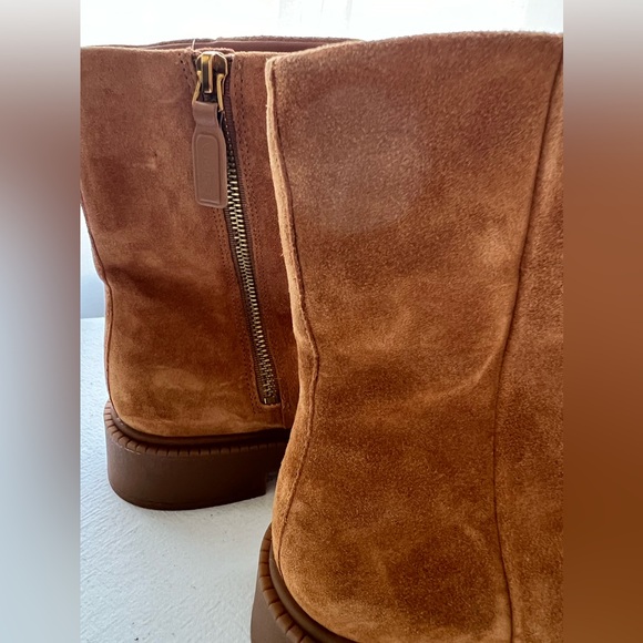 New Vince Kady Low Bootie in Camel Size 6 - Picture 10 of 10